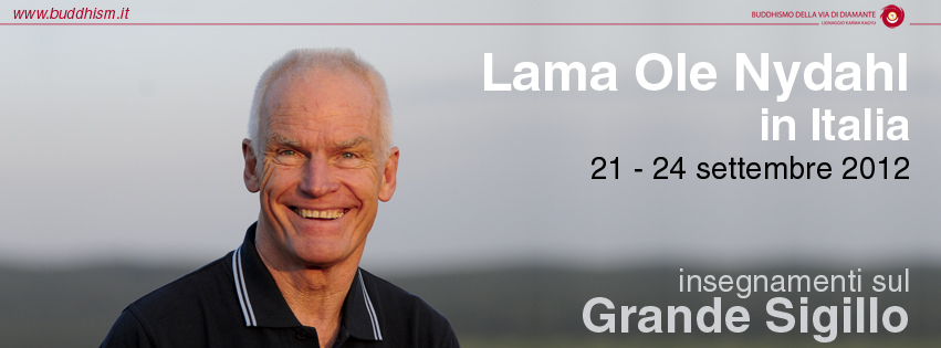 Lama Ole Nydahl in Italia